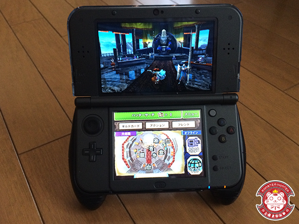 newシンプルグリップ3DSLL